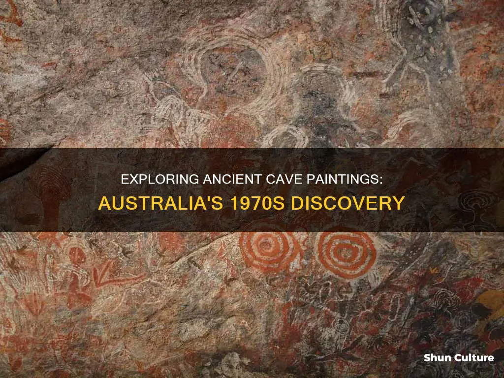 what cave painting was found in 1970 in australia