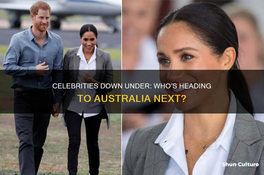 what celebrities are going to australia