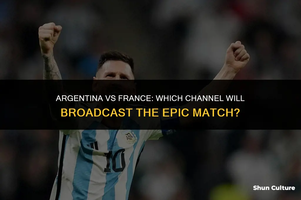 what channel argentina vs france