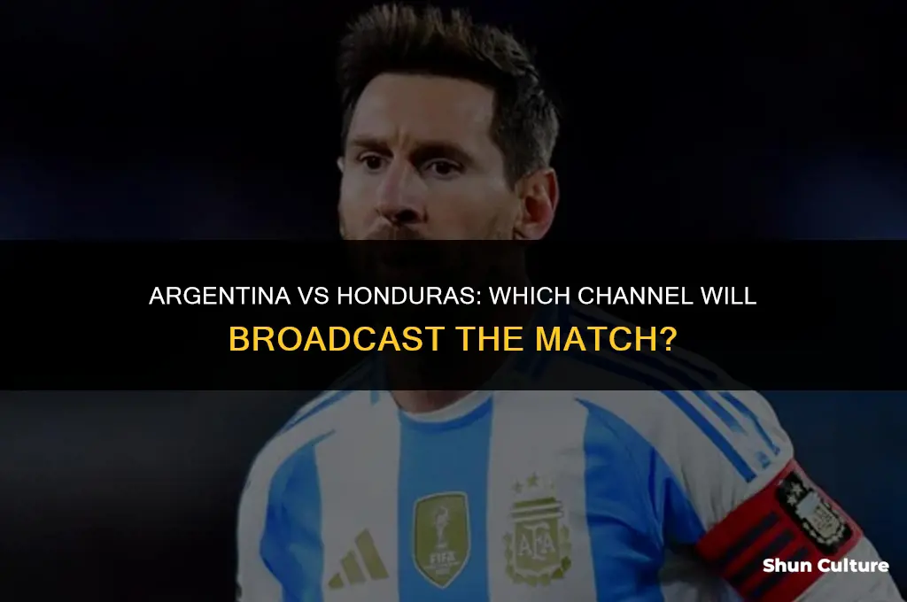 what channel argentina vs honduras