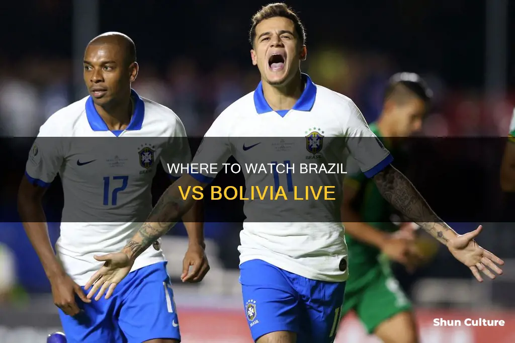 what channel brazil vs bolivia