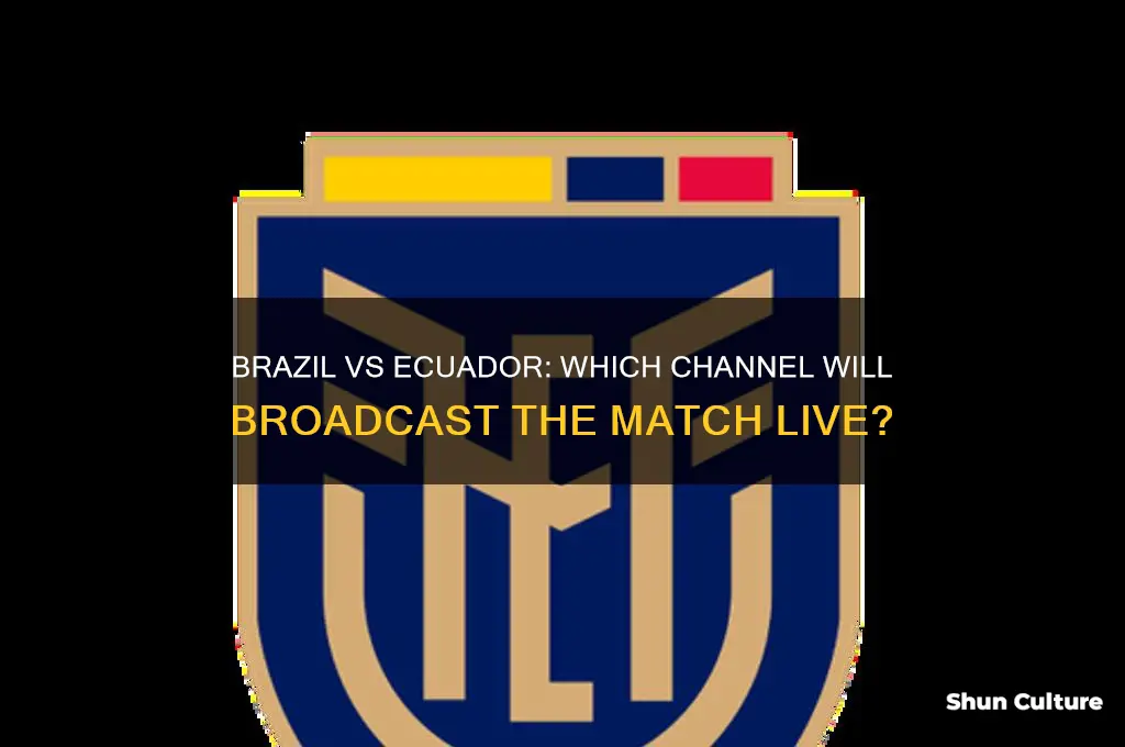 what channel brazil vs ecuador