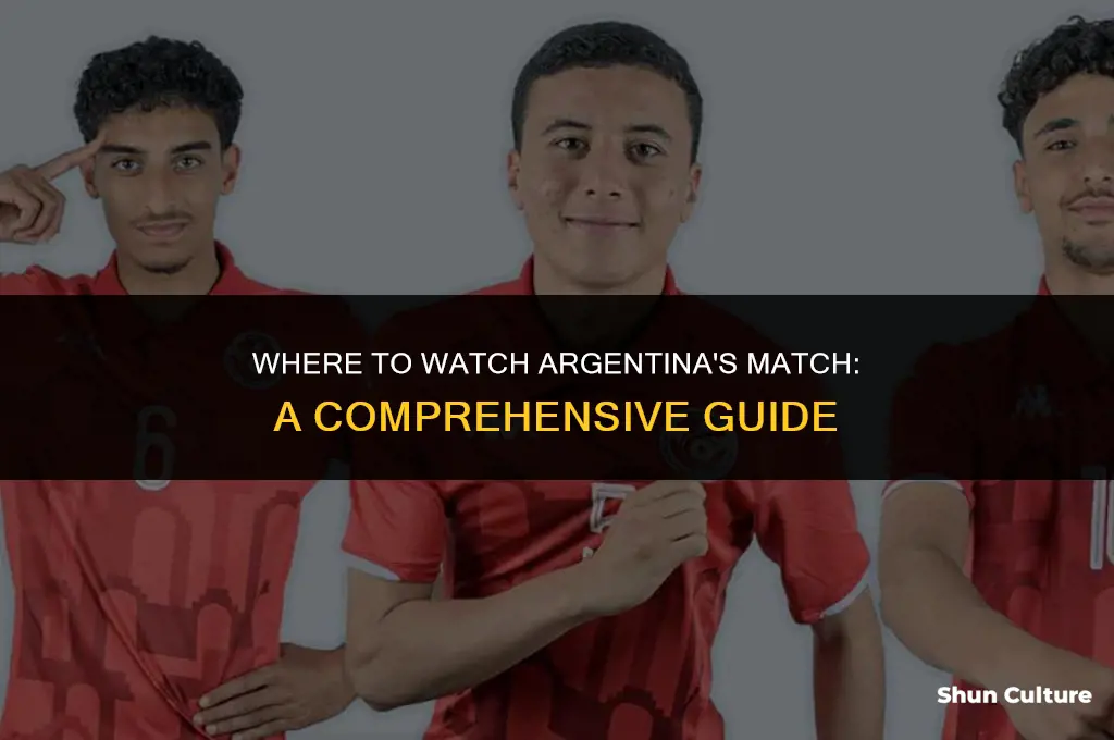 what channel is argentina playing on