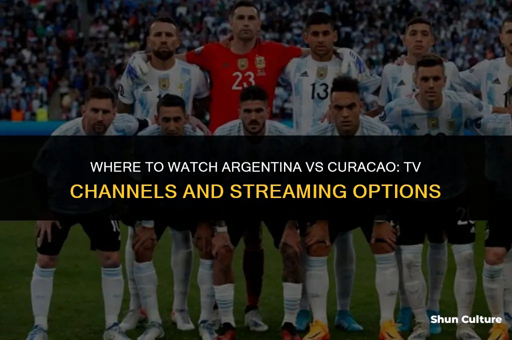 what channel is argentina vs curacao