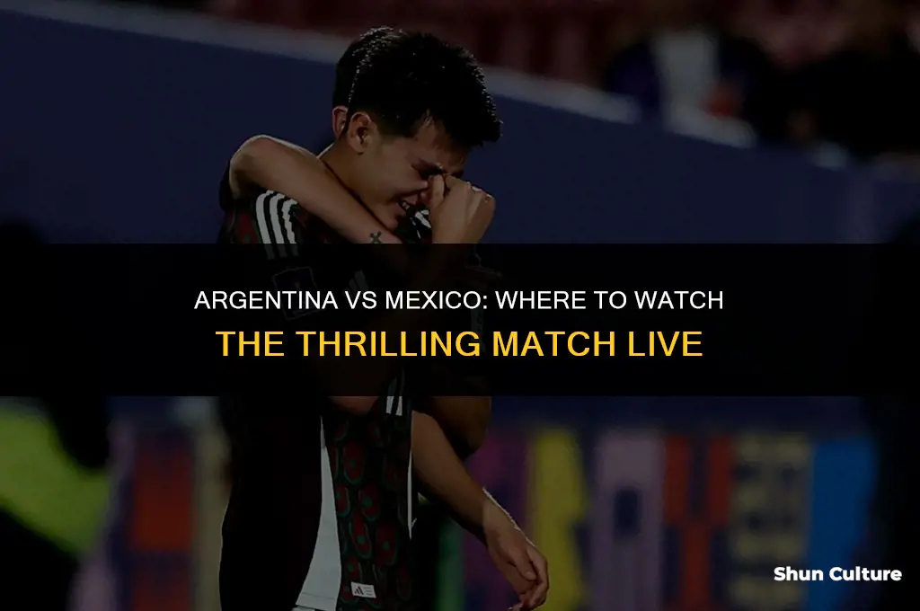 what channel is argentina vs mexico