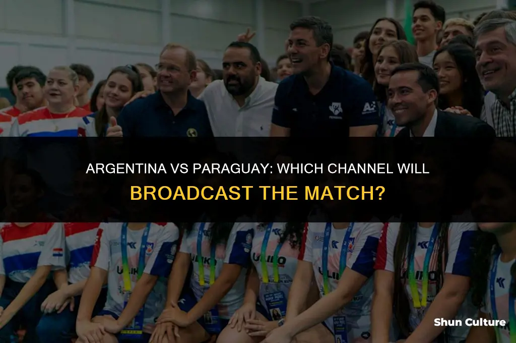 what channel is argentina vs paraguay