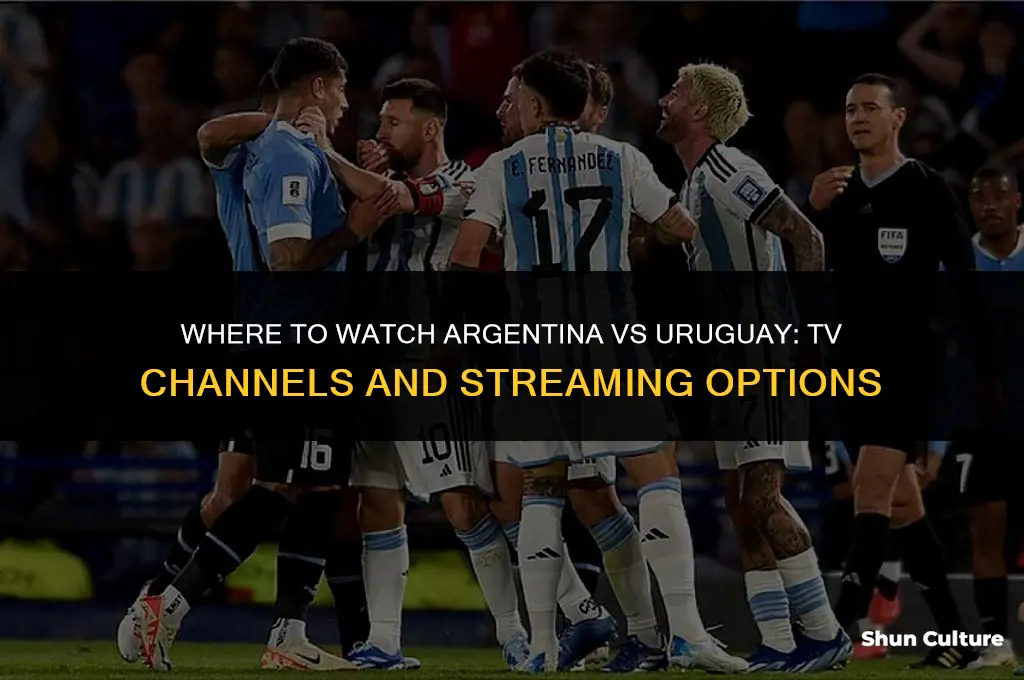 what channel is argentina vs uruguay on