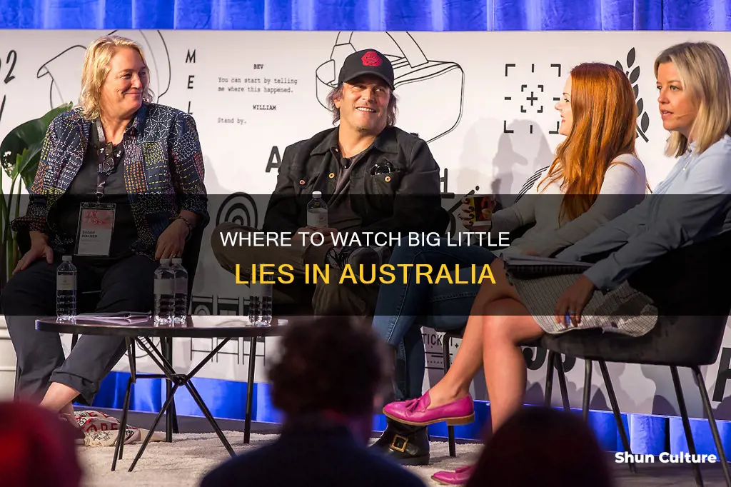what channel is big little lies on australia