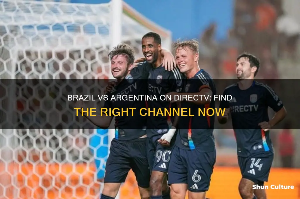 what channel is brazil vs argentina on directv