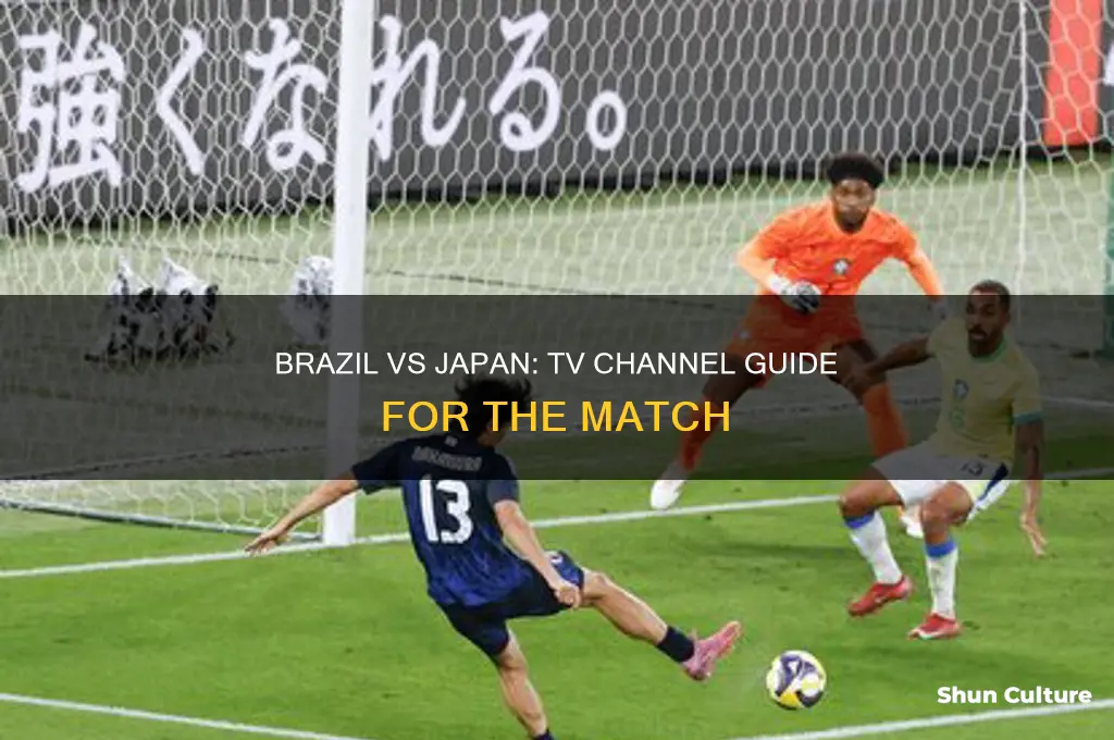 what channel is brazil vs japan on