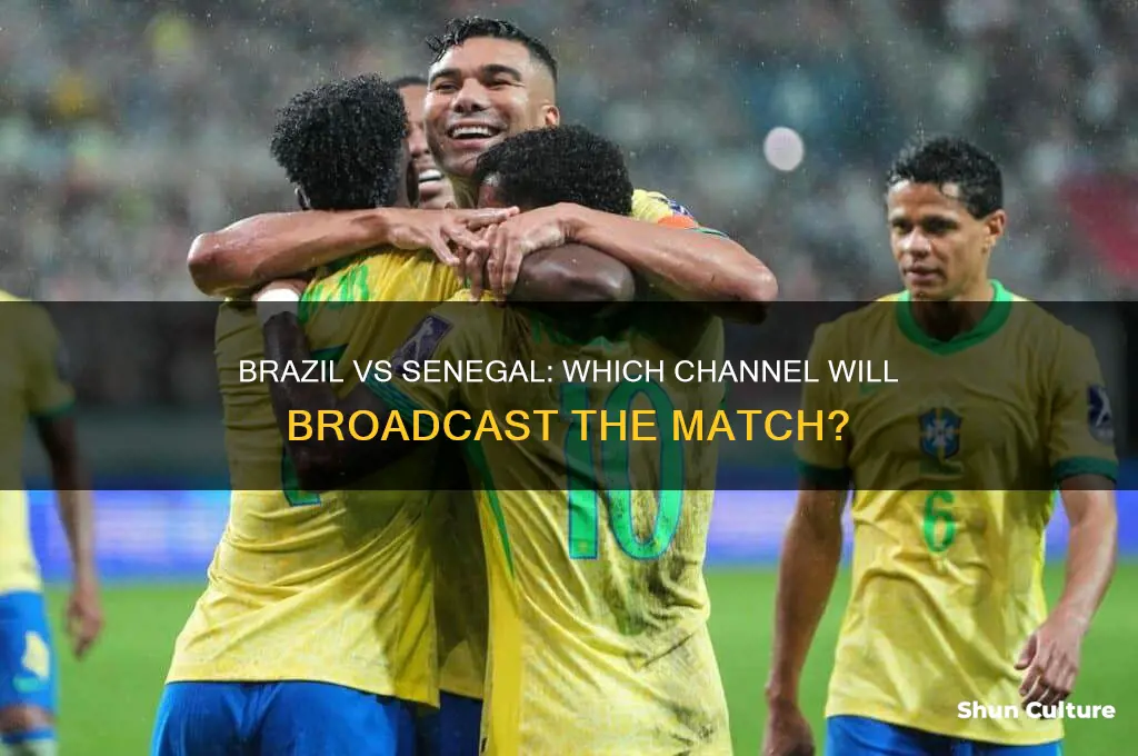 what channel is brazil vs senegal