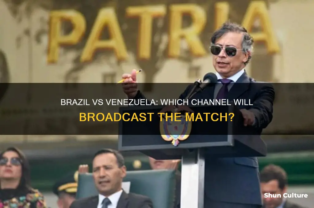 what channel is brazil vs venezuela