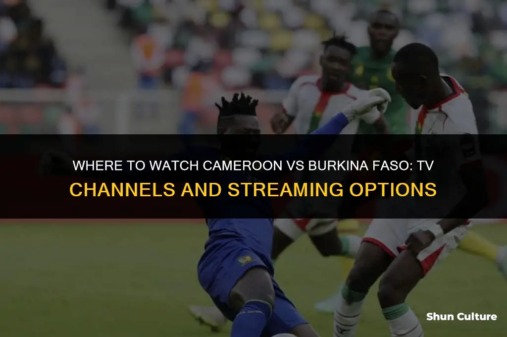 what channel is cameroon vs burkina faso