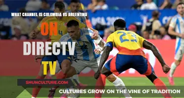 Where to Watch Colombia vs Argentina on DirecTV TV