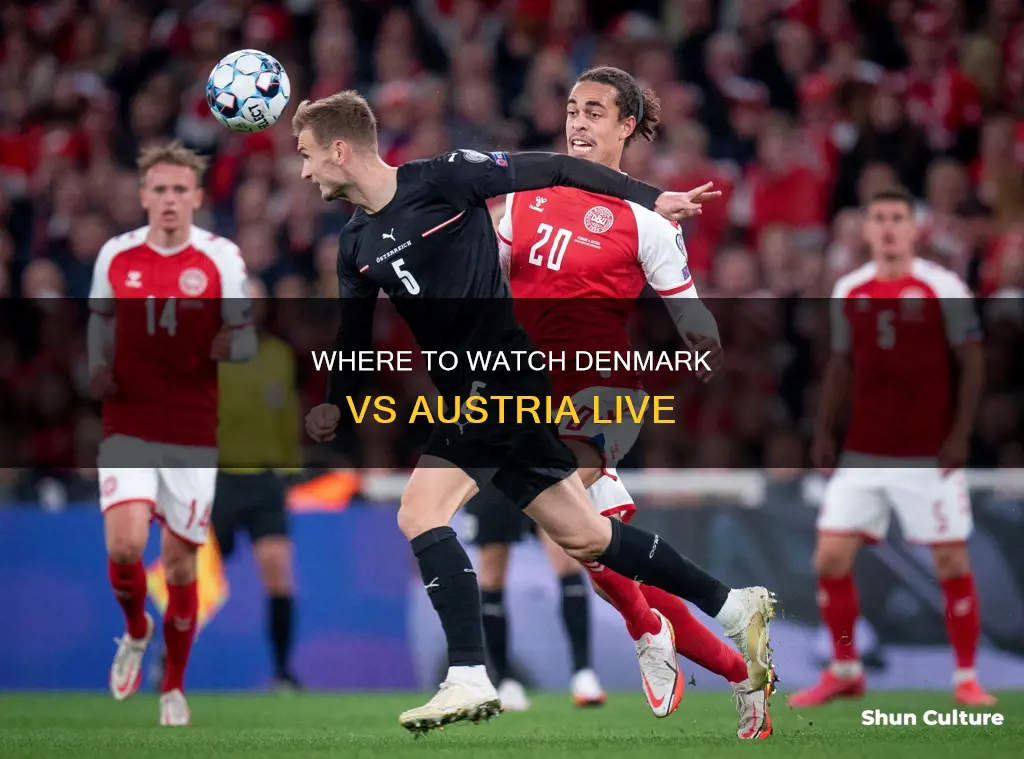 what channel is denmark vs austria on