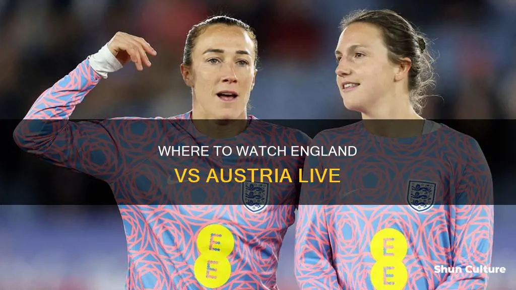 what channel is england v austria on