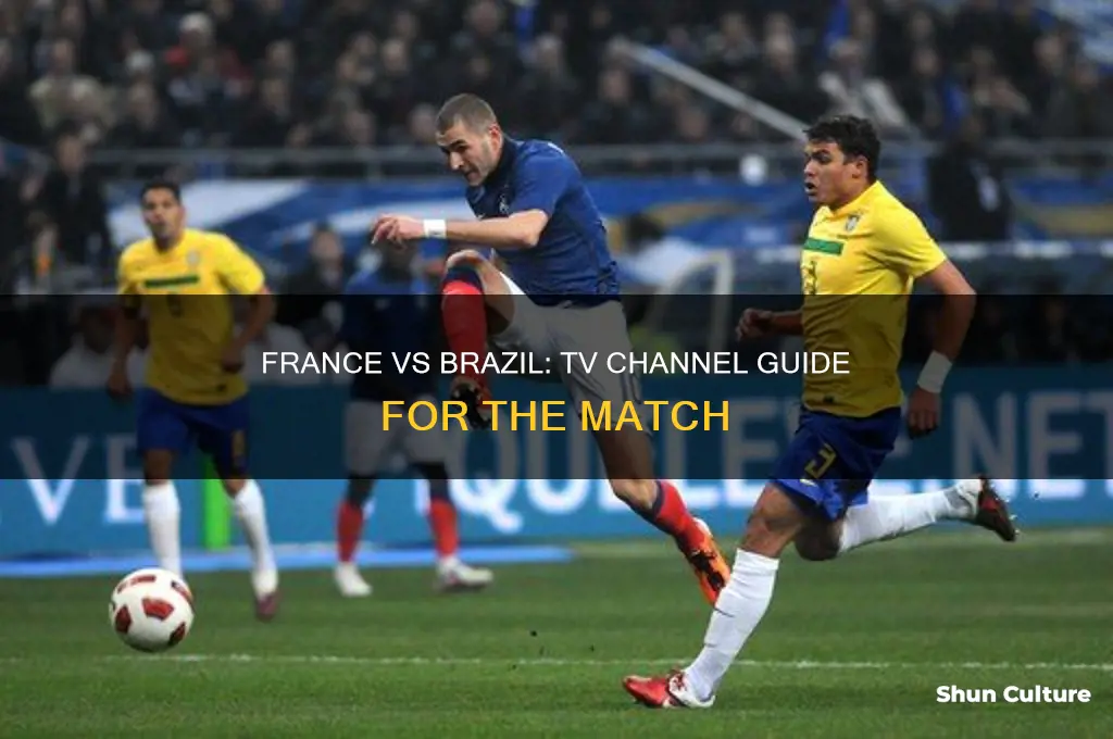 what channel is france vs brazil on