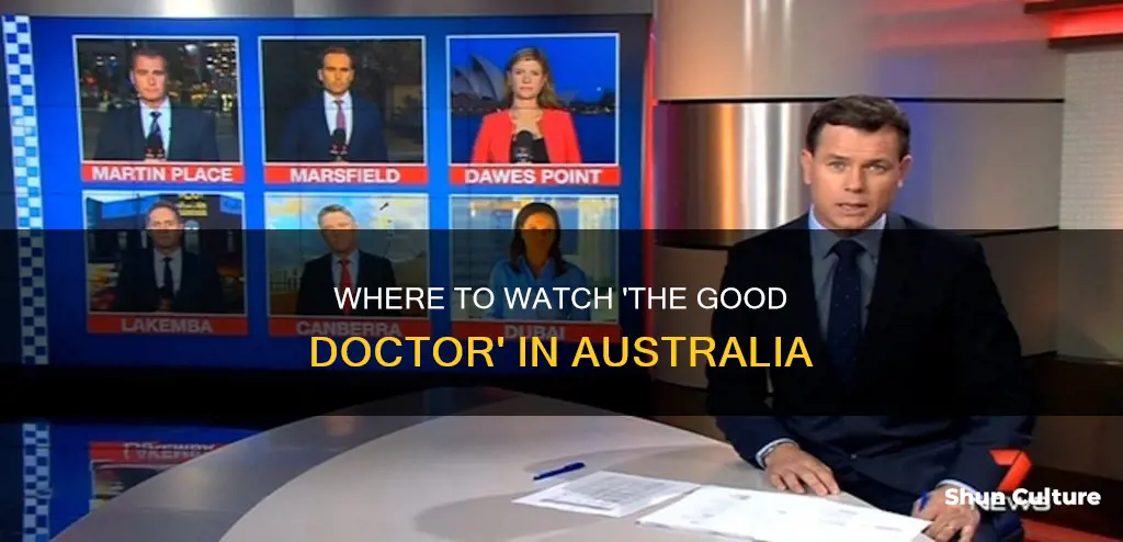 what channel is good doctor on in australia
