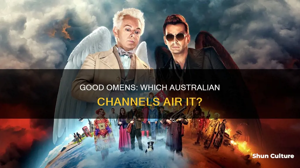 what channel is good omens on in australia
