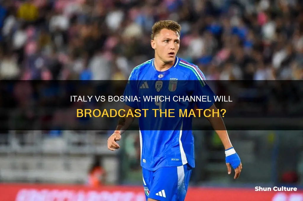 what channel is italy vs bosnia