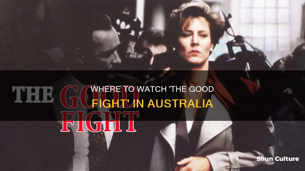 what channel is the good fight on in australia