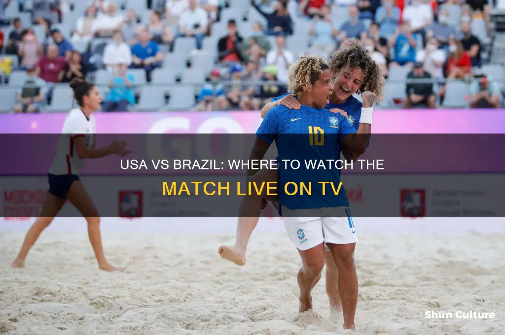 what channel is the usa vs brazil on