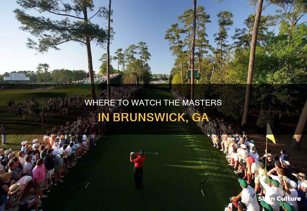 what channel to watch the masters in brunswick ga