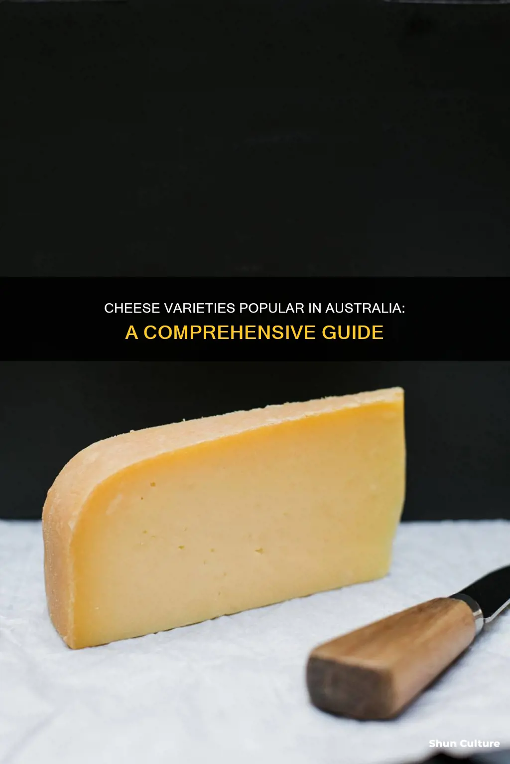 what cheeses are eaten in australia