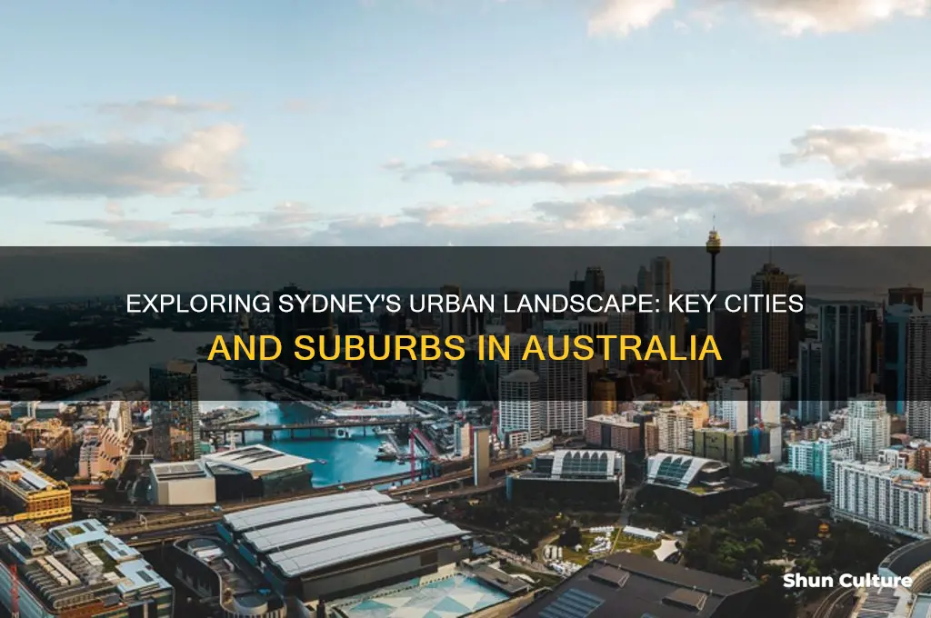 what cities are in sydney australia