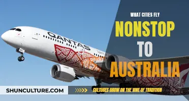 Nonstop Flights to Australia: Which Cities Offer Direct Routes?