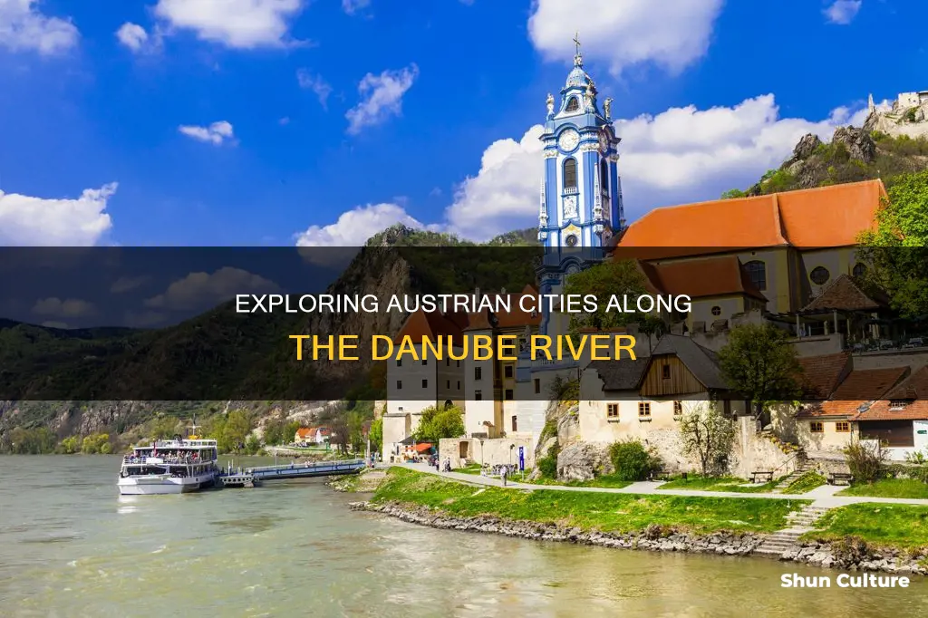 what cities in austria does the danube flow through