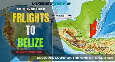 Which Cities Wing You Straight to Belize?