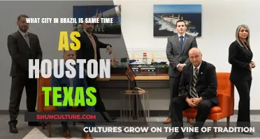 Discover the Brazilian City Sharing Houston, Texas' Time Zone