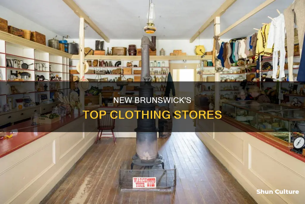what clothing stores are in new brunswick