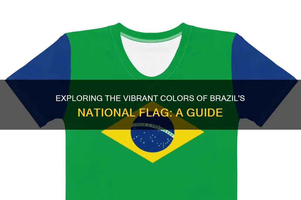 what colour is the brazil flag