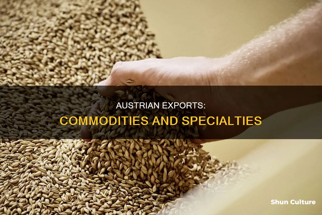 what commodities come from austria