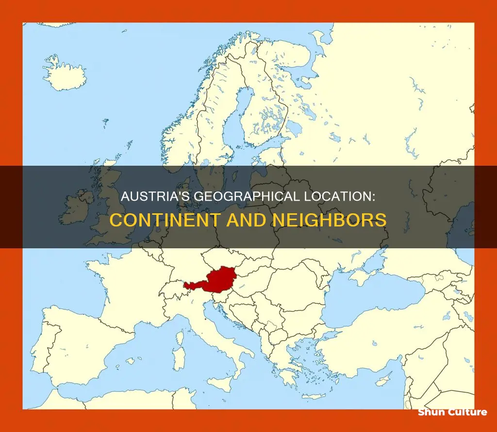 what contentient is austria in