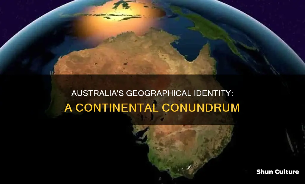 what continent is australia found on