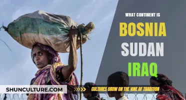 Exploring Bosnia, Sudan, and Iraq: Their Continents and Geographic Insights