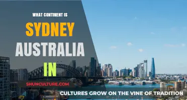 Sydney's Geographic Location: Which Continent Calls Australia Home?