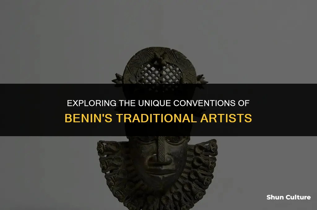 what conventions did benin artists use
