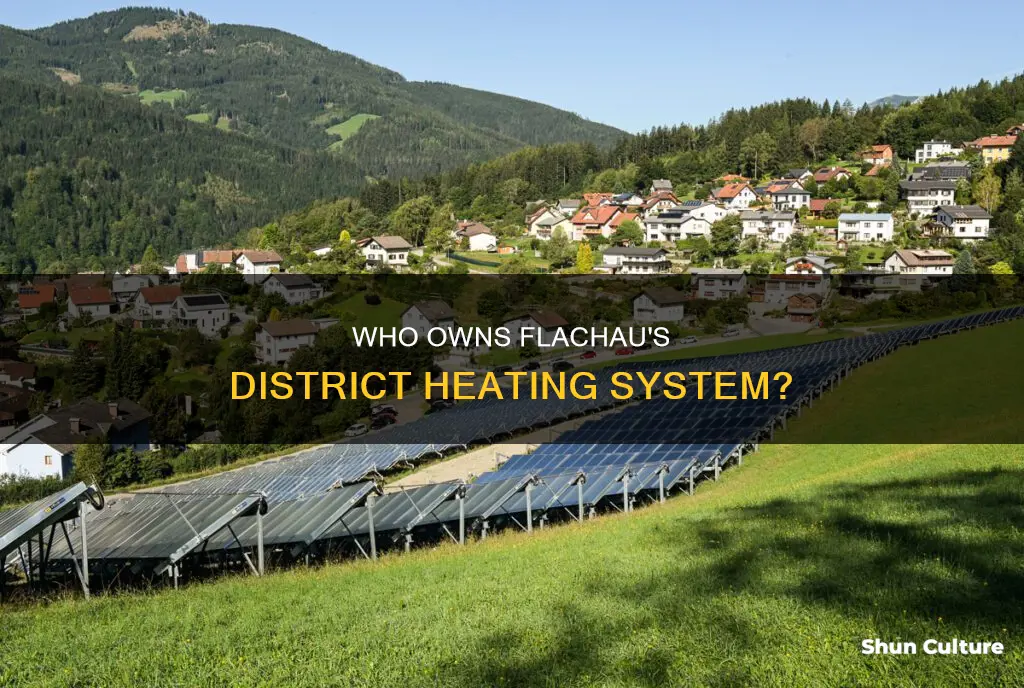 what cooperative owns the district heating system in flachau austria