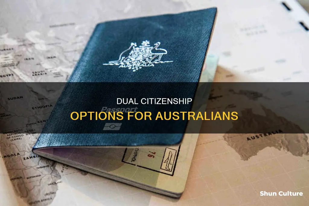 what countries allow dual citizenship with australia