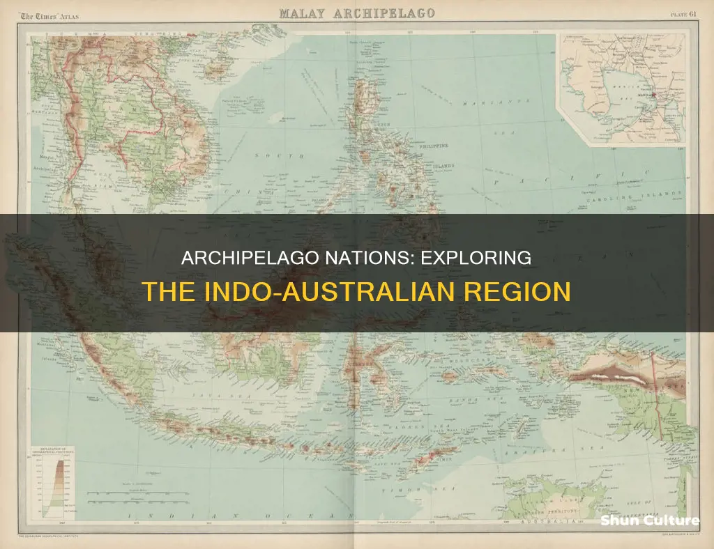 what countries are in the indo-australian archipelago