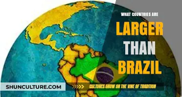 Exploring the World's Largest Nations: Which Countries Surpass Brazil?