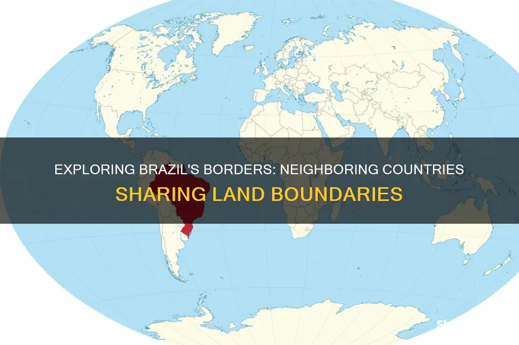 what countries are touching brazil