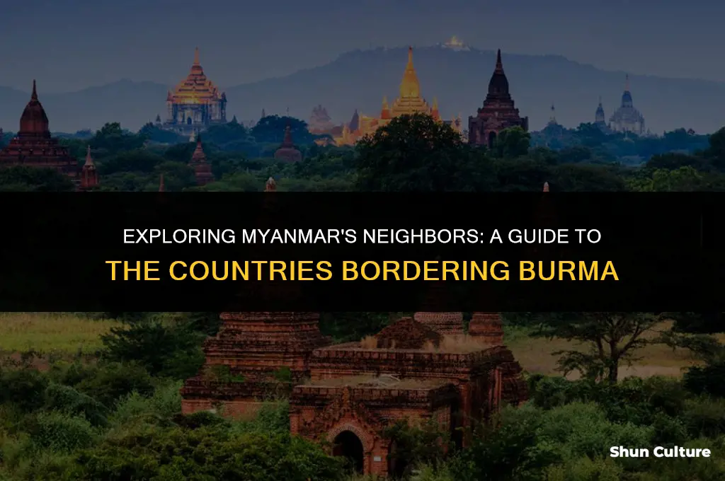 what countries border burma