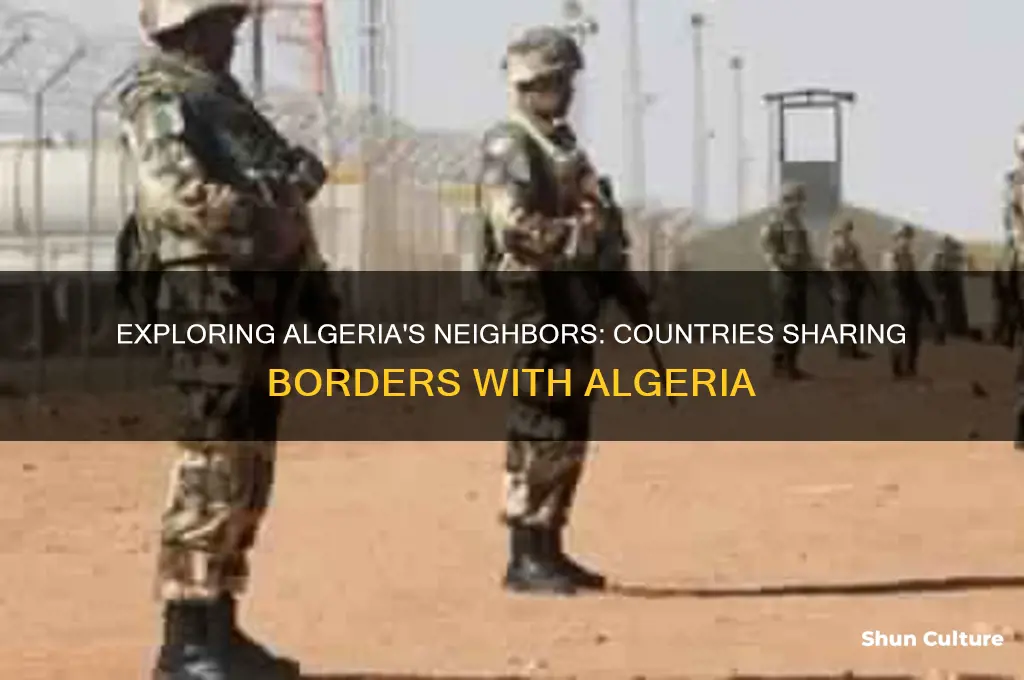 what countries bourder algeria