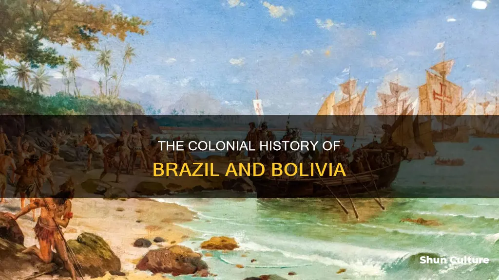 what countries colonized brazil and bolivia