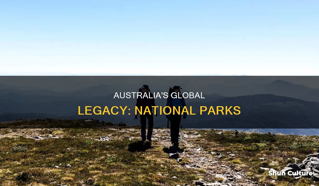 what countries did australia turn into a national park